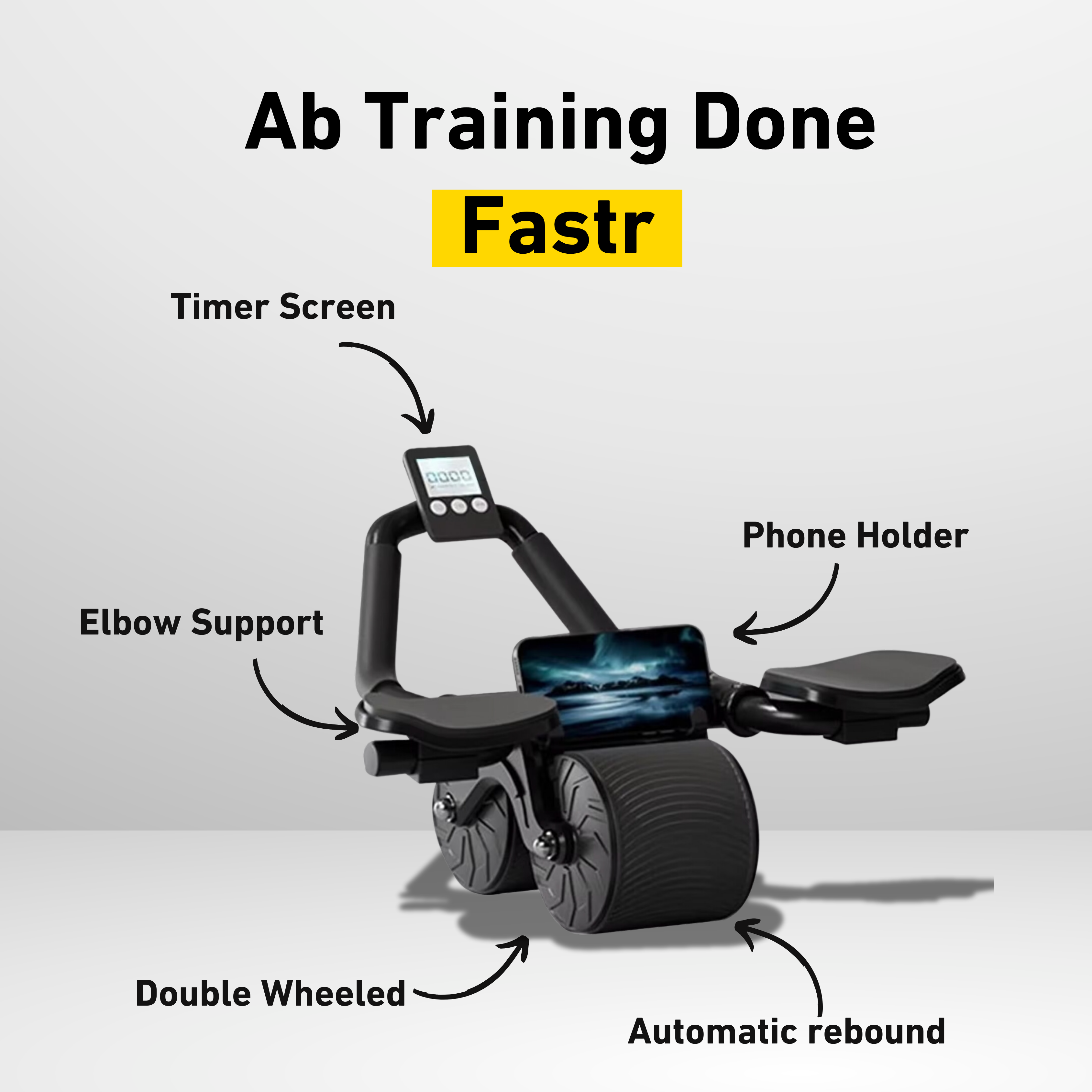 Fastr Fitness™ Ab Roller