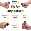 FastrFitness™ Adjustable Aluminum Grip Strengthener