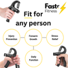 FastrFitness™ Adjustable Hand Grip Strengthener Workout Kit