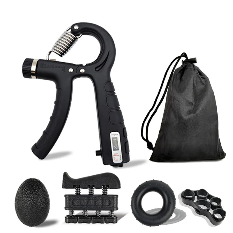 FastrFitness™ Adjustable Hand Grip Strengthener Workout Kit